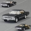 KiNSMART Модель игрушечного автомобиля 1/43 Chevrolet Impala 1967 Классическая литая миниатюра Машинка с инерционным механизмом Коллекция Подарок для ребенка Мальчика