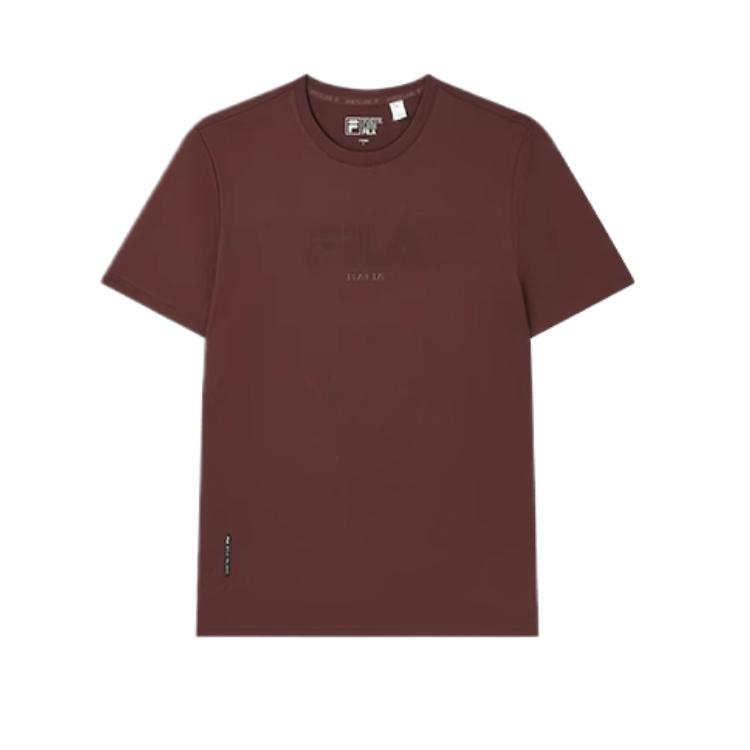 FILA T Shirt Men's Vermilion Dark Red F11M513102F-BN