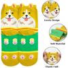 5 Pairs Cute Socks Women Novelty Animal Socks for Girl Cartoon Cotton Casual Crew Funny Style Socks
