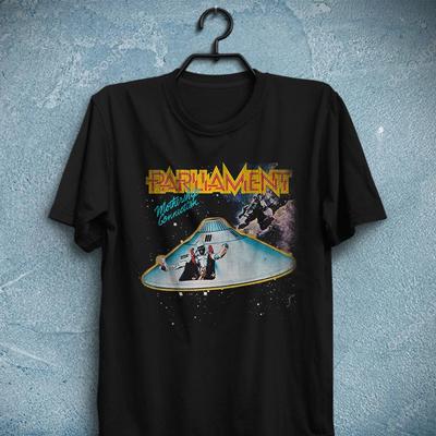 Mothership Connection Hit Parliament Funkadelic Альбомы Футболка P-Funk Берни Уоррелл Унисекс Футболка