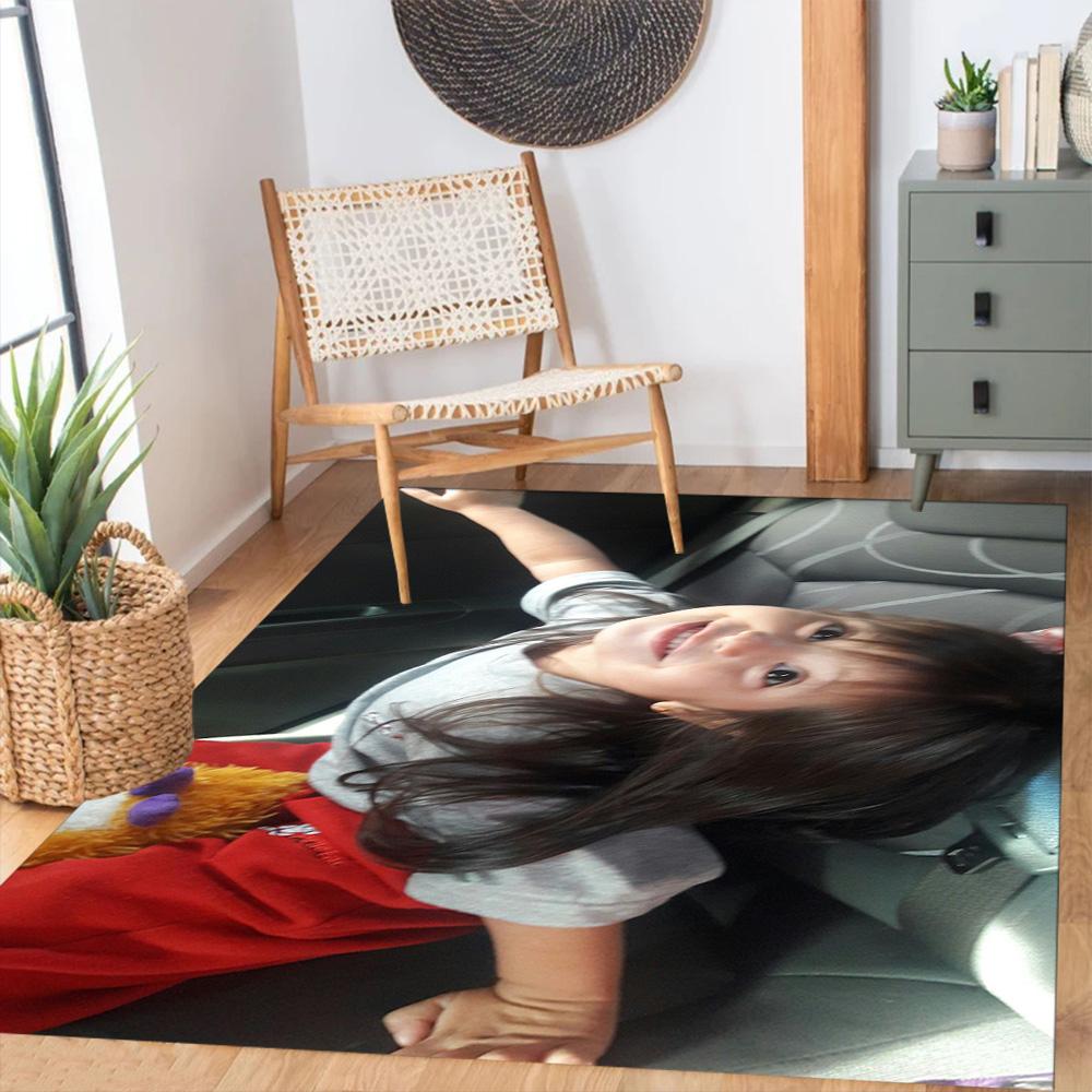 Customize Picture Personalized picture Carpet Design for Bedrooms Dining Room Outdoor Balcony Antislip Carpet Anime Office Decor Spiritual Gift