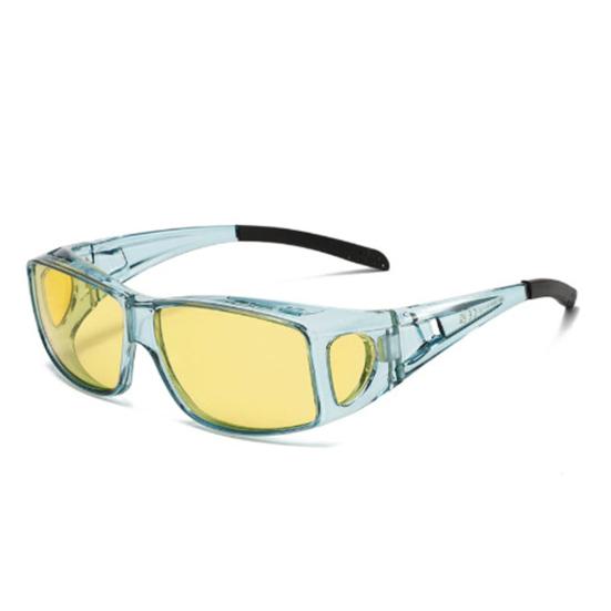 Очки ночного видения Поляризованные очки для ночного вождения Антибликовые Накладные солнцезащитные очки для мужчин и женщин Защита от УФ-лучей Снятие зрительной усталости