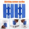 Baseboard Skirting Line Corner Marker Chair Rail Profile Scriber Corner Scriber  Woodworking Tool
