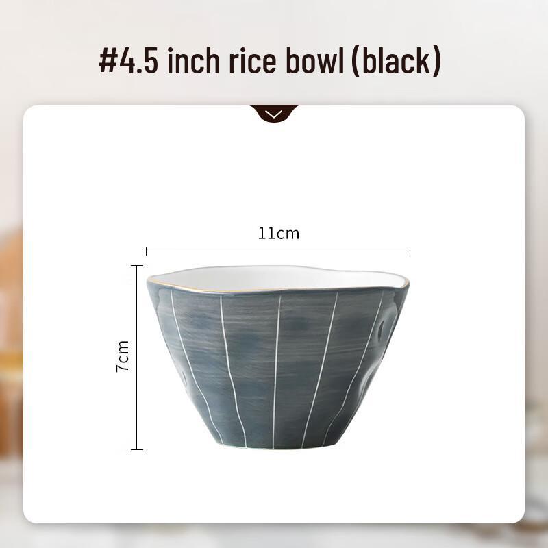 Modern Ceramic Underglaze Tableware Set