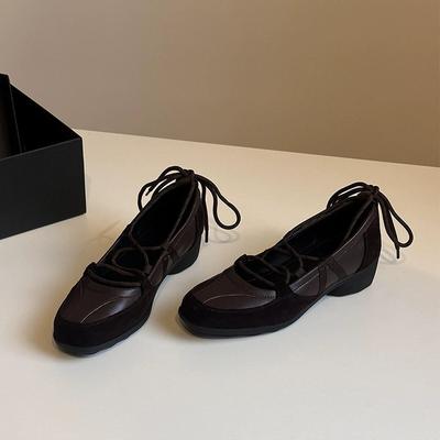 Версия из коровьей кожи Маленькие кожаные балетки на платформе Женские туфли Мэри Джейн с ремешками Обувь-лоферы на платформе Маленькие кожаные туфли