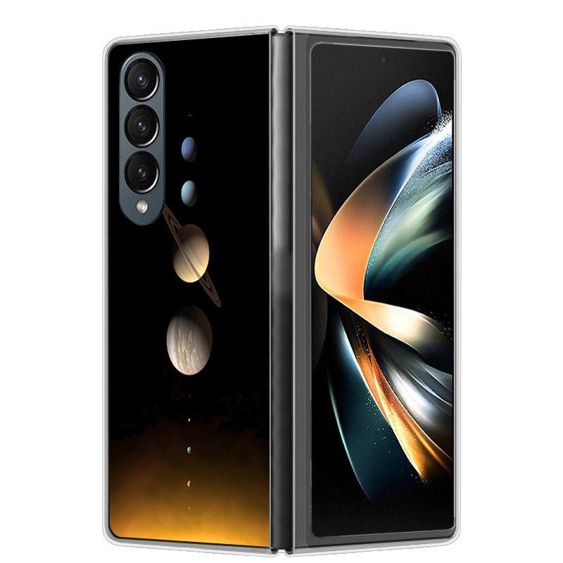 Чехол для Samsung Z Fold 4 ZFold 5 4 5G Жесткий прозрачный чехол для телефона для Samsung Galaxy Z Fold4 Fold5 Ударопрочный бампер Fundas