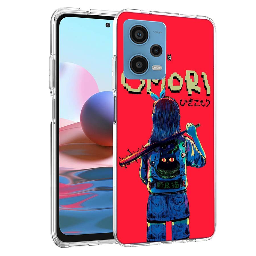 Игровой мультяшный чехол O-Omori для Redmi Note 13 12 14 15 Pro Plus 13R 11 11T 11E 11S 10 Pro 10S 9 9S Прозрачный ТПУ чехол для телефона Ca