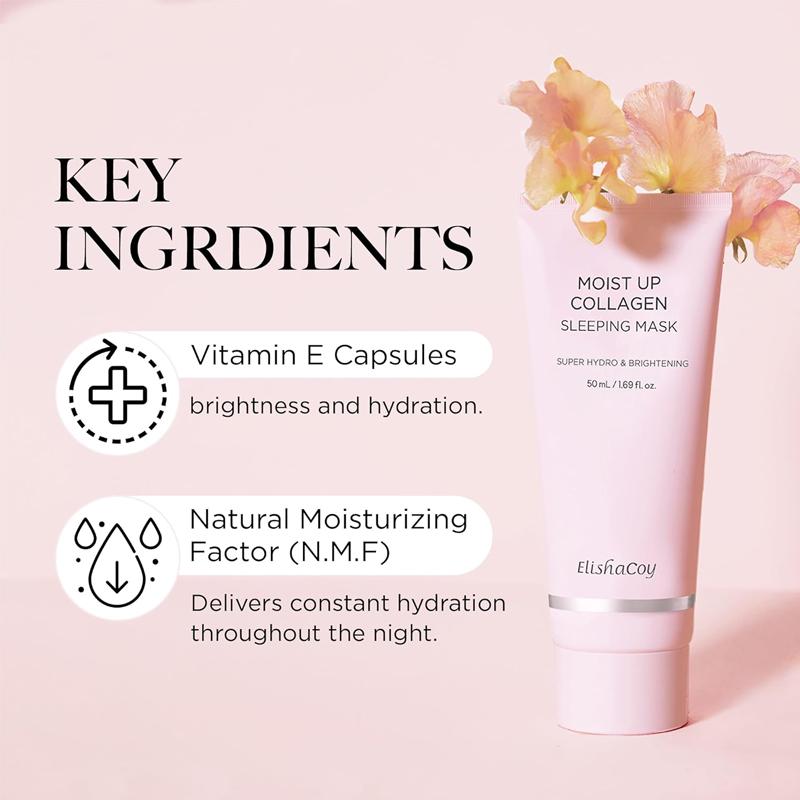 ElishaCoy Moist Up Collagen Sleep Mask 50ml