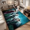Harry Potter and the Deathly Hallows Part 2 Poster Print Office Mat Home Decor Office Desk Chair Rugs Chair Carpet for office Chair Mat Gift
