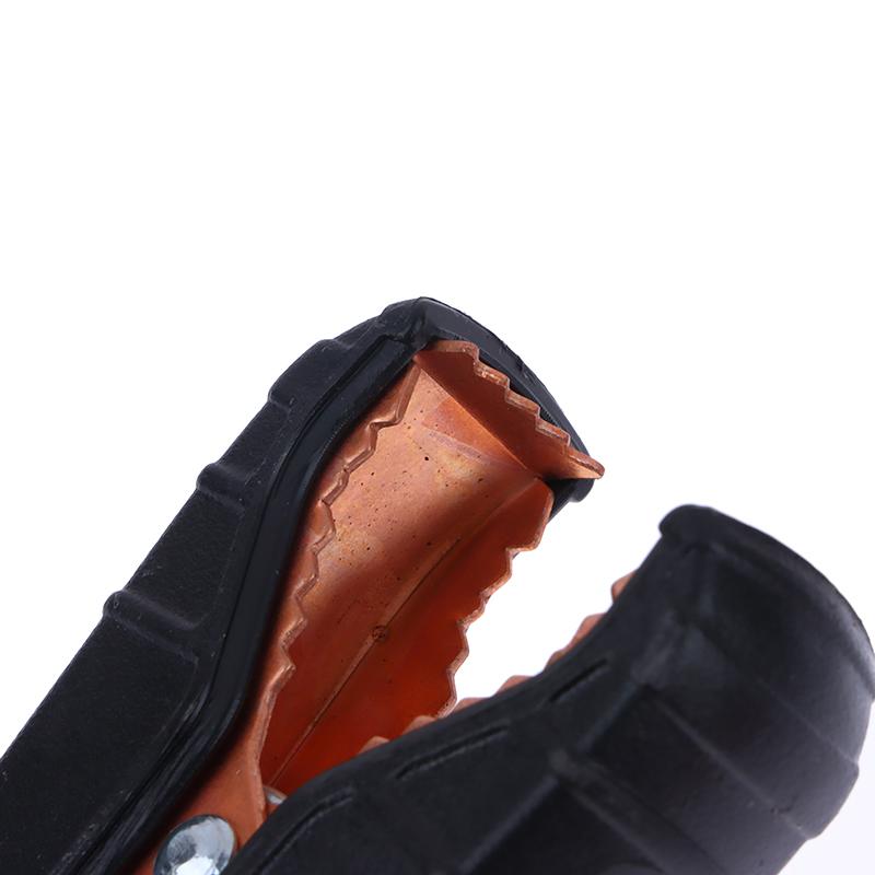 2 шт. 100-500А Сверхмощный зажим типа «крокодил» Клемма Электрическая Аккумуляторная Крокодил Зажим Тестовый Разъем Для Пусковых Кабелей Буст