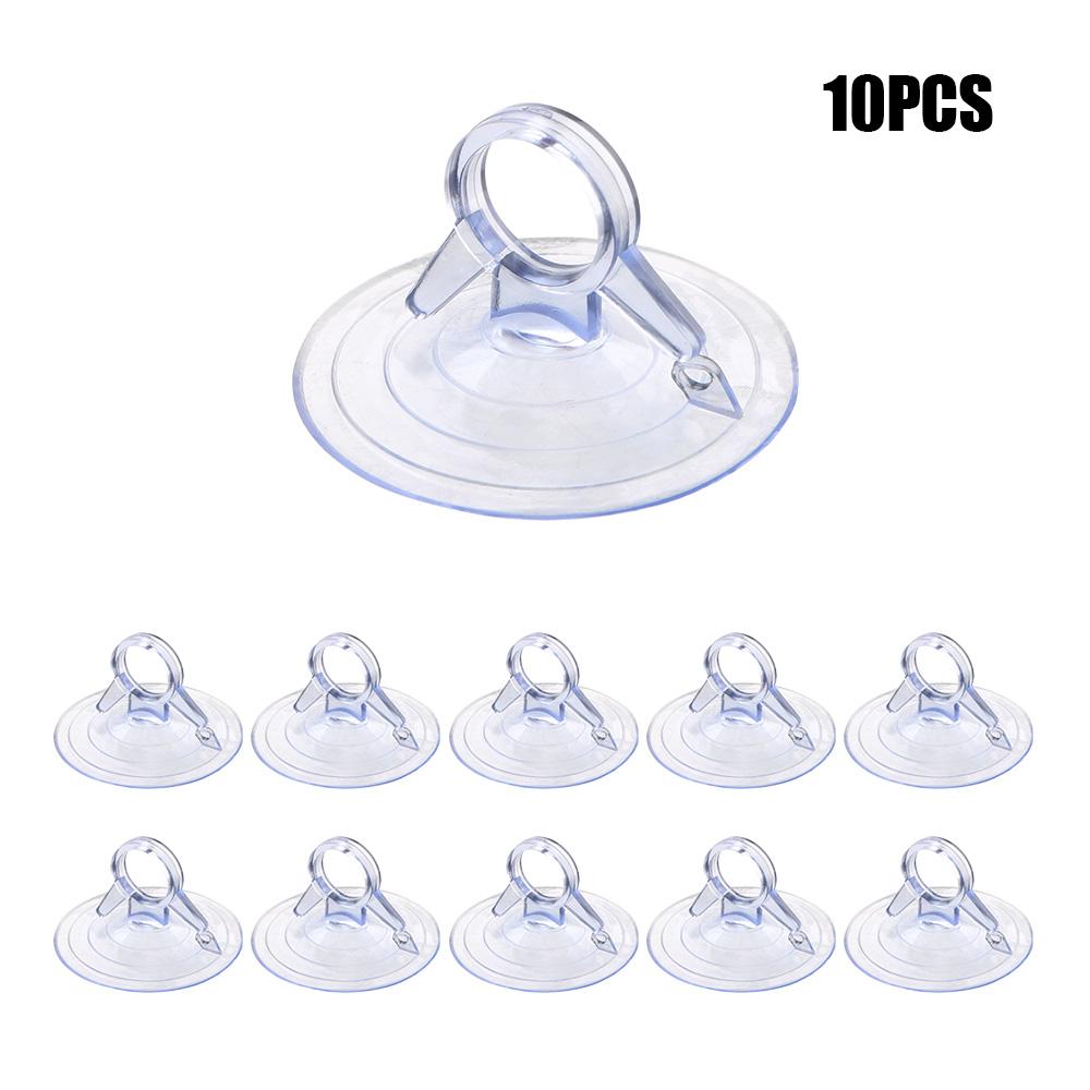 Присоска для солнцезащитного козырька автомобиля, прочное вытяжное кольцо, присоска типа «ласточкин хвост», материал ПВХ, 10 шт., диаметр 45 мм