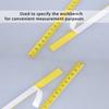 20/30/40cm Soft Tape Measure Backed Adhesive Flexible Tape Measure High Precision Measurement Tool for Home Crafts