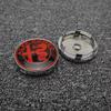 For Alfa Romeo r4PCS Car Wheel Center Cover Auto Emblem Hub Cap For Alfa Romeo Giulia Stelvio Giulietta 156 159 147 Mito Tonale Brera Disco Vola