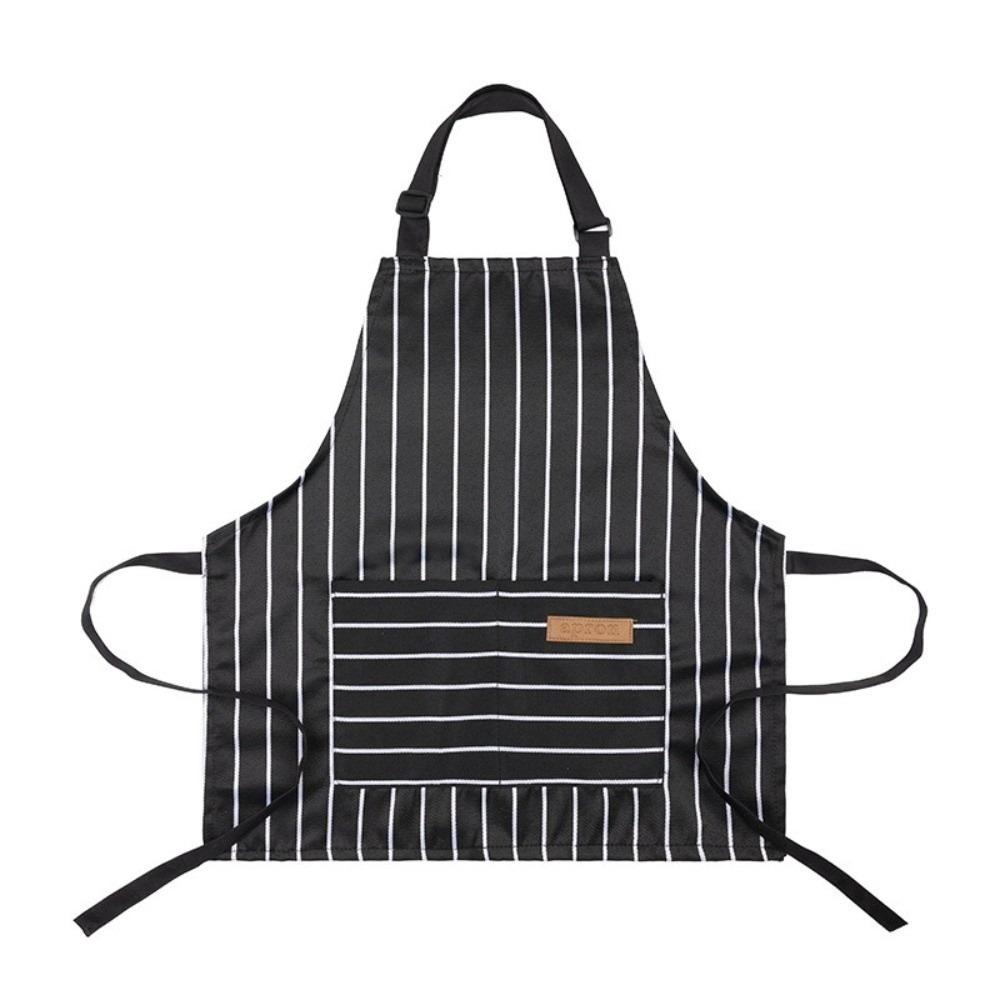 Cotton Linen Cooking Apron Adjustable Neck Painting Apron Unisex Design Kitchen Apron for Kids