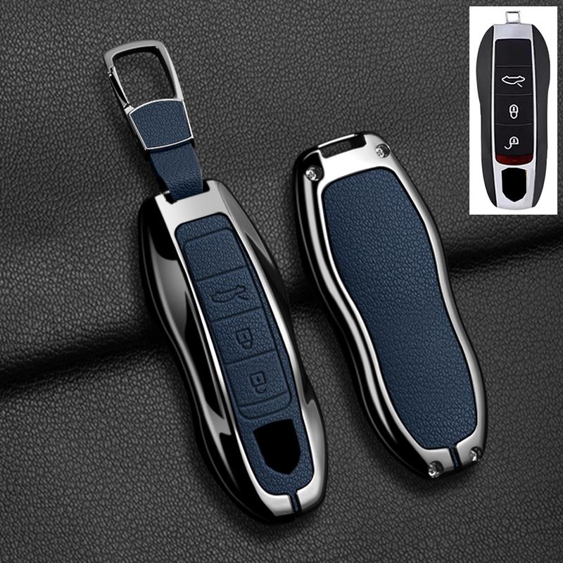 AABKR1 Car Key Case Cover For Porsche Cayenne 958 911 Lepin 996 Macan Boxster Panamera 997 944 924 Panamera 718 971 9YA Protect Keychai