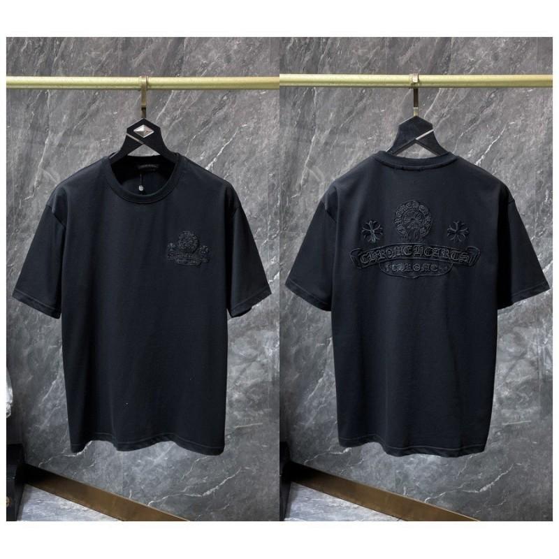 Unisex Loose Fit Cotton T-Shirt With Sanskrit Cross Sword Print Streetwear Tee