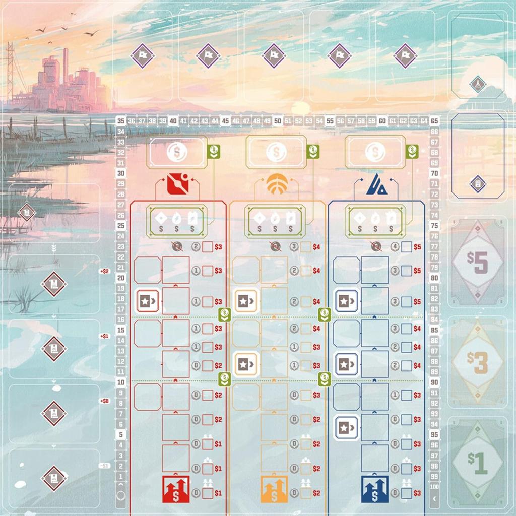 CmonJapan Настольная игра Salton Sea