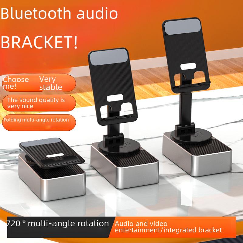 Складной держатель для мобильного телефона 3 в 1 с Bluetooth-динамиком и внешним аккумулятором