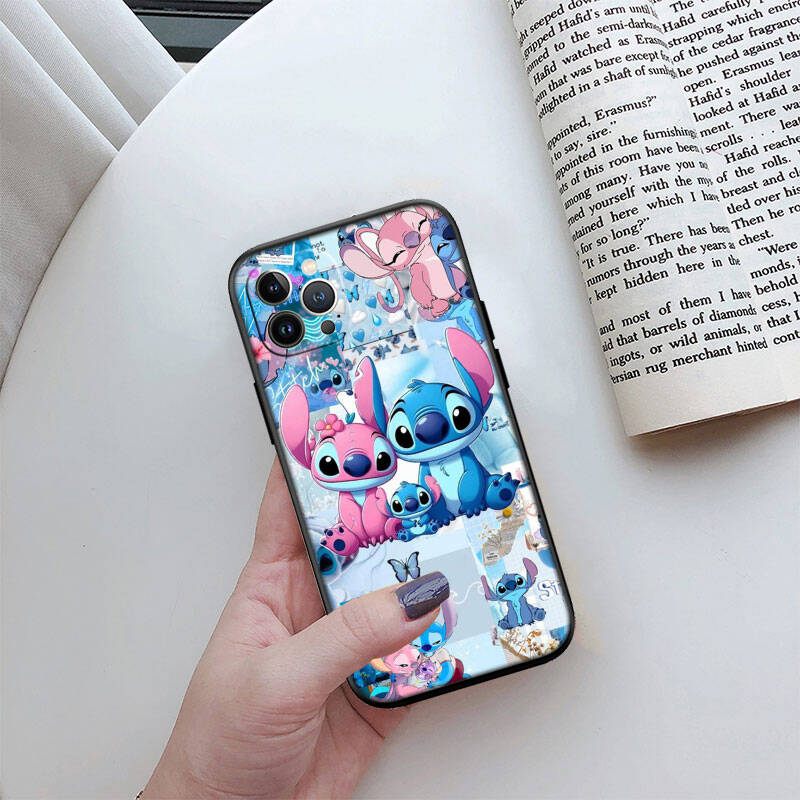 MH84 Чехол для телефона Lilo Stitch для iPhone 7 8 11 12 13 14 15 16 17 16E XS Pro Max XR X SE Air