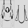 Sexy Hanging Door Swing Ankle Cuffs Slave Soft Handcuffs for Sex Furniture Fetish Bandage Sex Toys Couples Women Adult Games