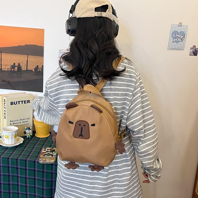 Молодежный модный рюкзак с мультяшным рисунком из износостойкой ткани для детей