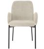 BLUMO upholstered chair, beige fabric