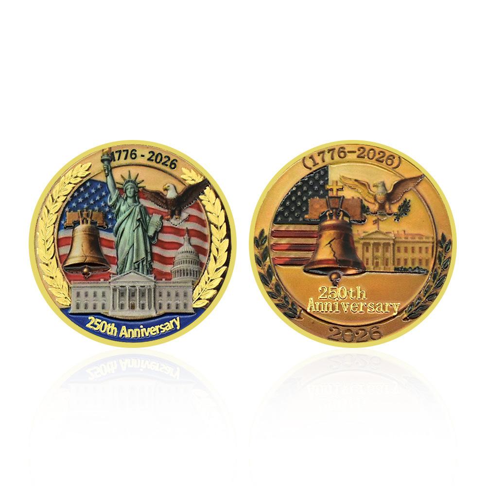 21 commemorative coins for the 250th anniversary of the founding of the United States, Statue of Liberty medal relief commemorative medal