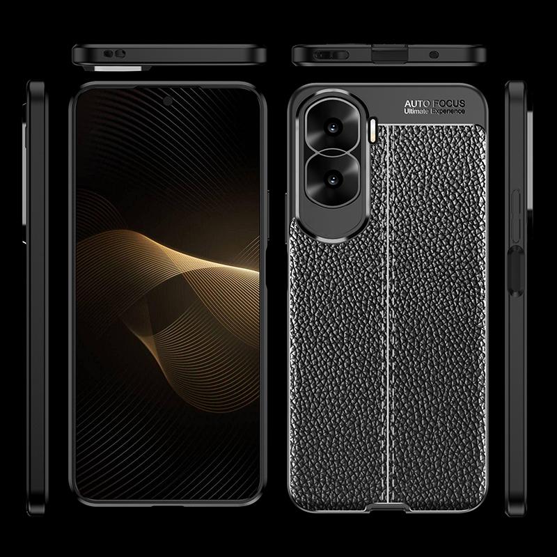 Для Honor 90 Lite Чехол Honor 90 Lite Capas Новый телефон Бампер Противоударный Мягкий TPU Кожаный Чехол Huawei Honor 90 Lite