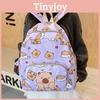 Cartoon Printting Capybara Backpack School Bag For Cute Kids Breathable Gift