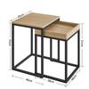 2-piece coffee table - sonoma - LNT02N11