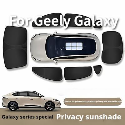 Для Geely Galaxy E5 A7 M9 L6 L7 E8 Starship 7 Автомобильный солнцезащитный козырек на окно Переднее лобовое стекло Боковое окно Защита от солнца Теплоизоляция