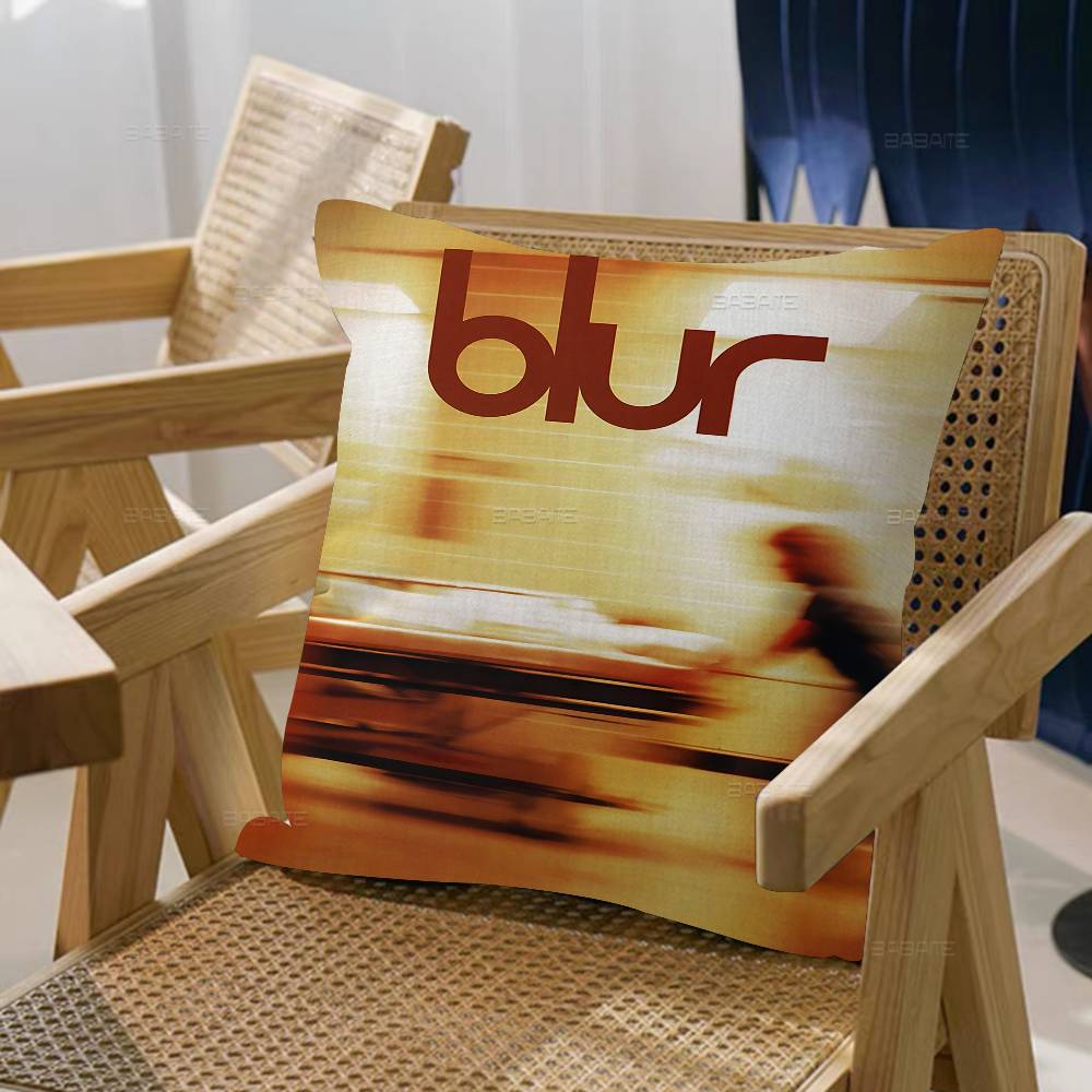 B-Blur Рок-н-ролл Группа Чехол на Подушку Наволочка Декор Наволочка Печатный Чехол на Подушку Для Дивана