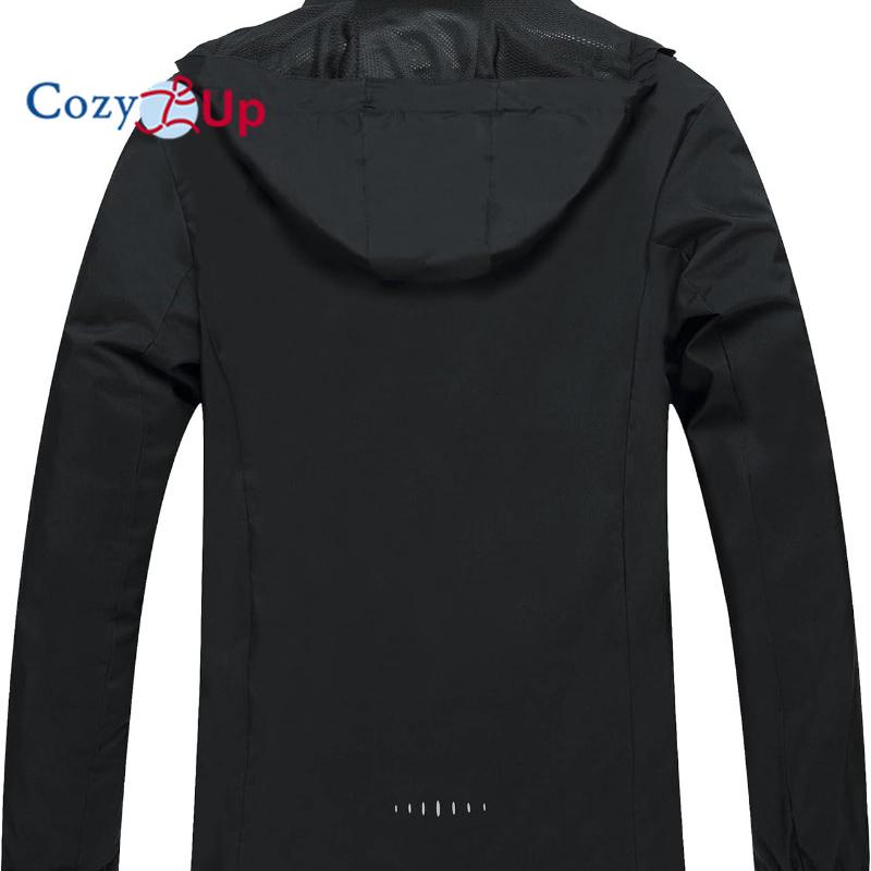 Уютная мужская легкая водонепроницаемая куртка-дождевик, плащ с капюшоном и походная ветровка