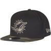 Casquette 9FIFTY - New Era - Miami Dolphins - Noir - Camo - Taille Unique