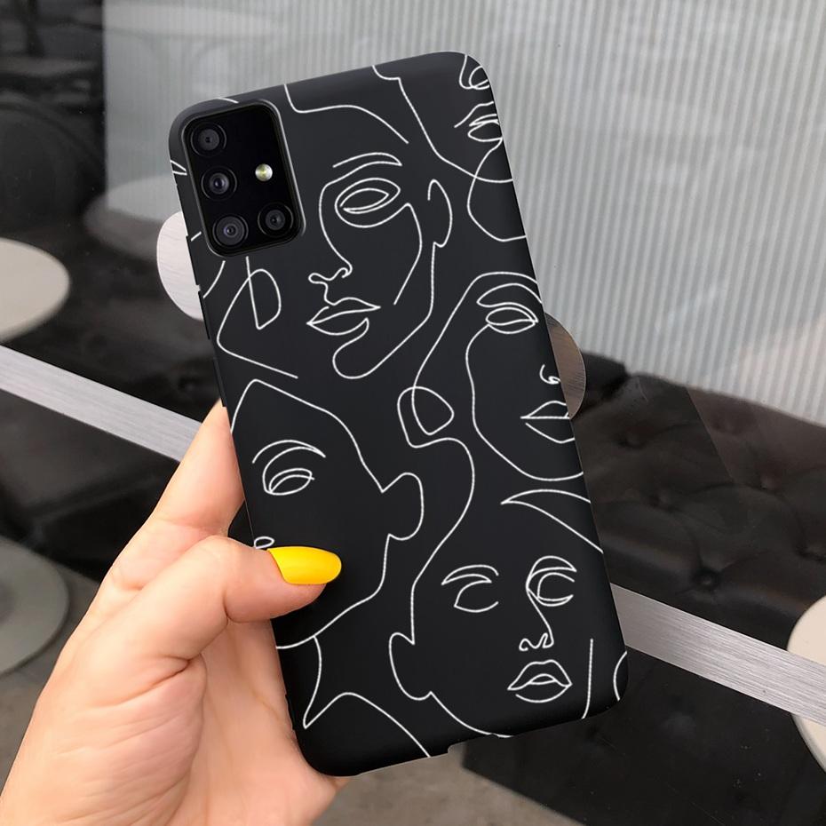Для Samsung Galaxy A51 5G SM-A516B Милый Чехол-Брелок из Желе Мягкая Силиконовая Задняя Крышка из ТПУ Для Samsung A51 5G UW SM-A516V