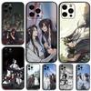 Аниме Мо Dao Zu Shi MDZS Чехол для телефона Apple iPhone 15,14,13,12,11,Pro,X,XS,Max,XR,Plus,Mini Мягкий черный чехол
