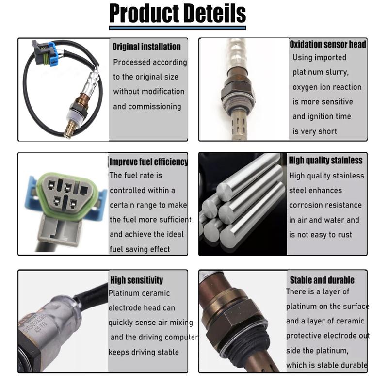 New O2 Oxygen Sensor 12627311 For 2011 2012 2013 Chevrolet Captiva Equinox 2.4L