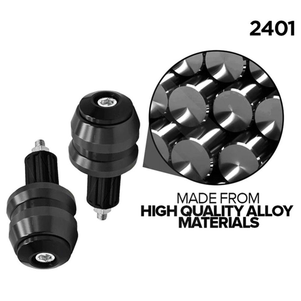 Shock-absorbing Metal Handlebars End Anti-corrosion Handle End Protective Cover  Bike Customization