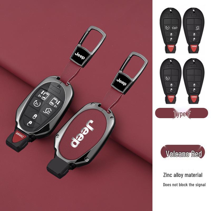Чехол для ключа для Jeep Grand Cherokee 2009-2012, Chrysler 300, Dodge Journey
