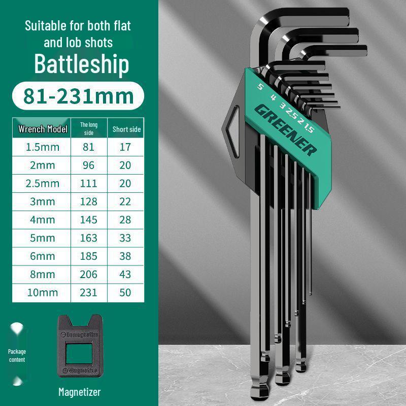 Автоматический комбинированный шестигранный ключ и набор 6-точечных отверток