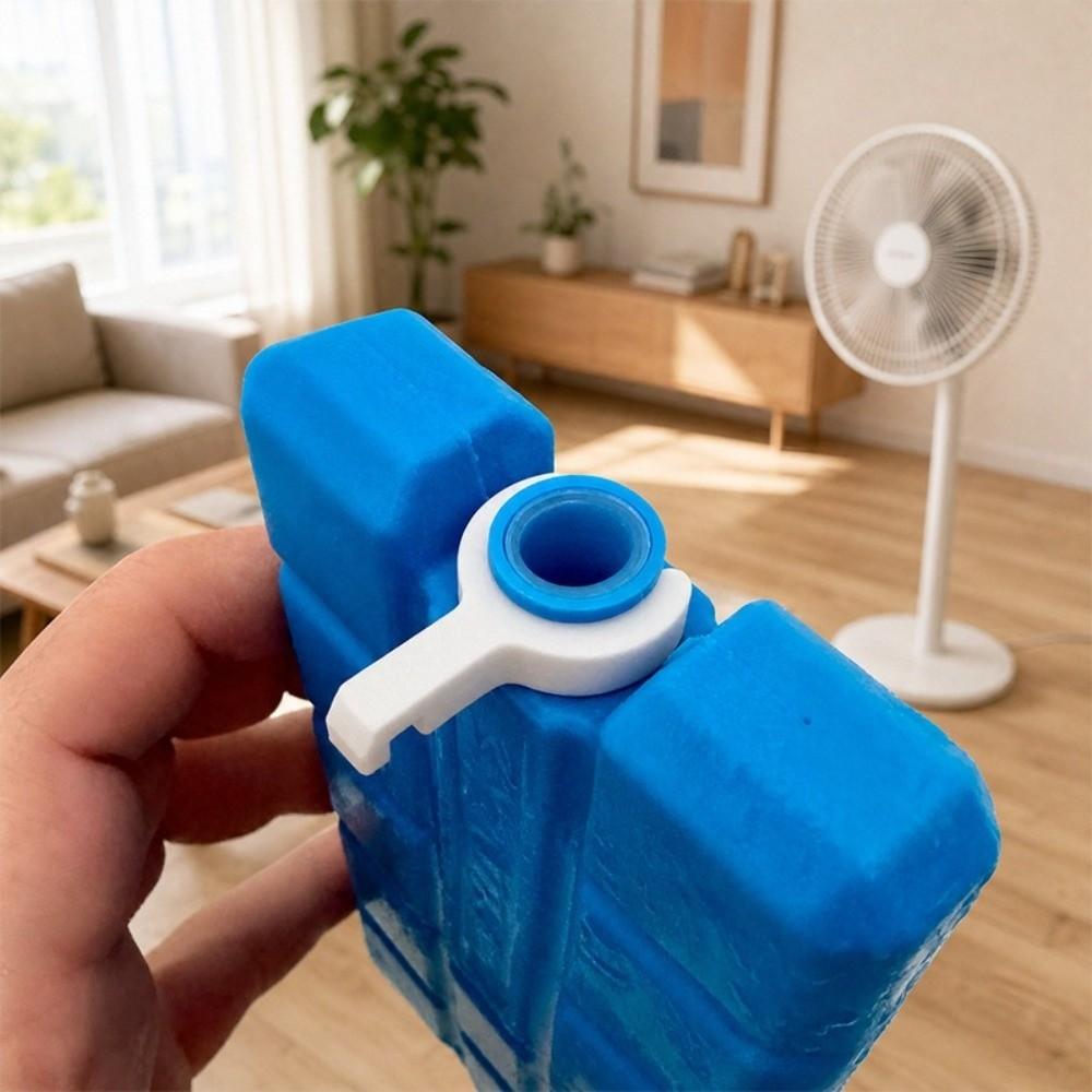 5Pcs Air Cooling Fan Ice Pack Clip 3D Print Ice Box Holder Clip Cooling Accessories