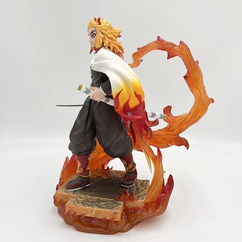 Demon Slayer Rengoku Kyoujurou Anime Figure Kimetsu No Yaiba Action Figure Figurine Model Doll Toy