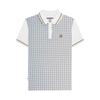 Lambretta Mens Houndstooth Polo Shirt