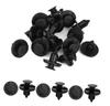 Emsoulnioi 15pcs Push Rivets Automotive Rivets 8mm Hole Fender Bumper Clip for Fastening Push
