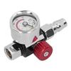 G1/4in Thread Spray Paint Gun Air Pressure Regulator Pressure Regulating Adjusting Valve Gauge