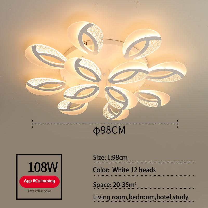 Светодиодный потолочный светильник для гостиной, спальни, белого ресторана, отеля, виллы, креативный светильник, потолочный светильник