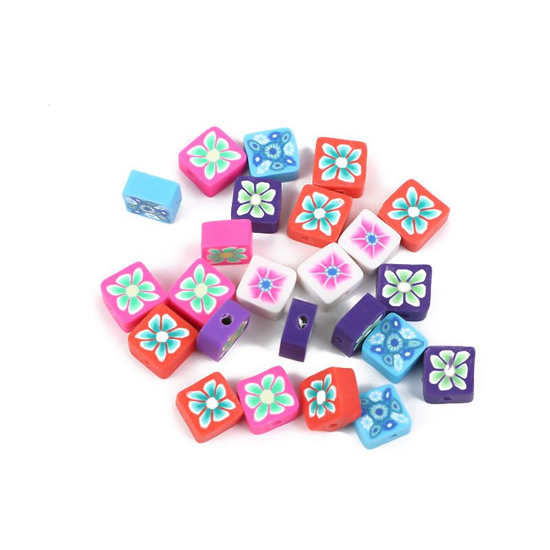 Diy Polymer Clay Soft Ceramic Beads, Round Soft Ceramic Beads Handmade Jewelry Accessories