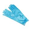Princess Princess Kids 100cm [MANAMANA] Children's Dress, Dress, Dress, Tiara, Stick, Gloves, 4-Piece Costume, Blue, Girls, 100,
