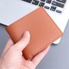 Fashion Men Solid Color Wallet Short Style Wallets Pu Leather Money Clips with Multiple Card Slots Wallet Men Purses