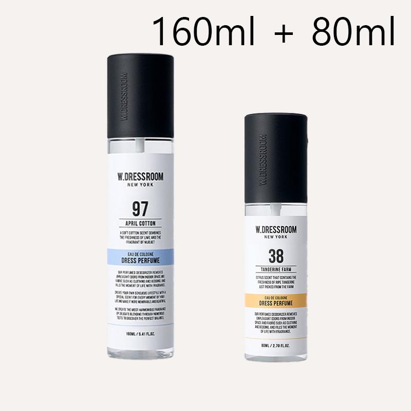 W.DRESSROOM Гипоаллергенные и антибактериальные духи Dress&Living Clear, включая выбор BTS, 160 мл+80 мл (36 вариантов)